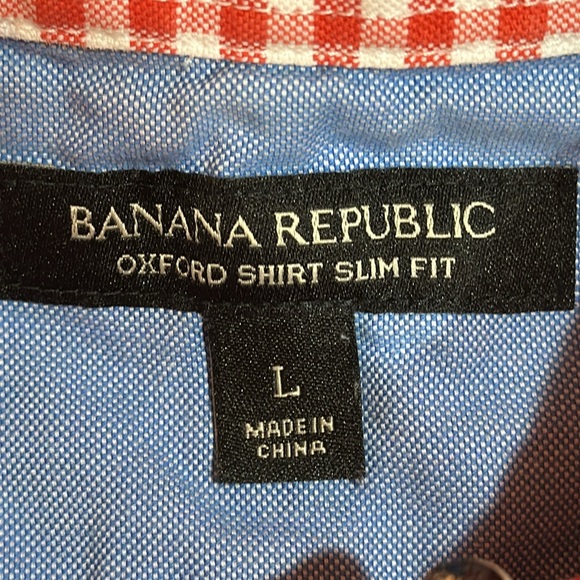 Men’s Banana Republic, button-down shirt, size large - Picture 4 of 5